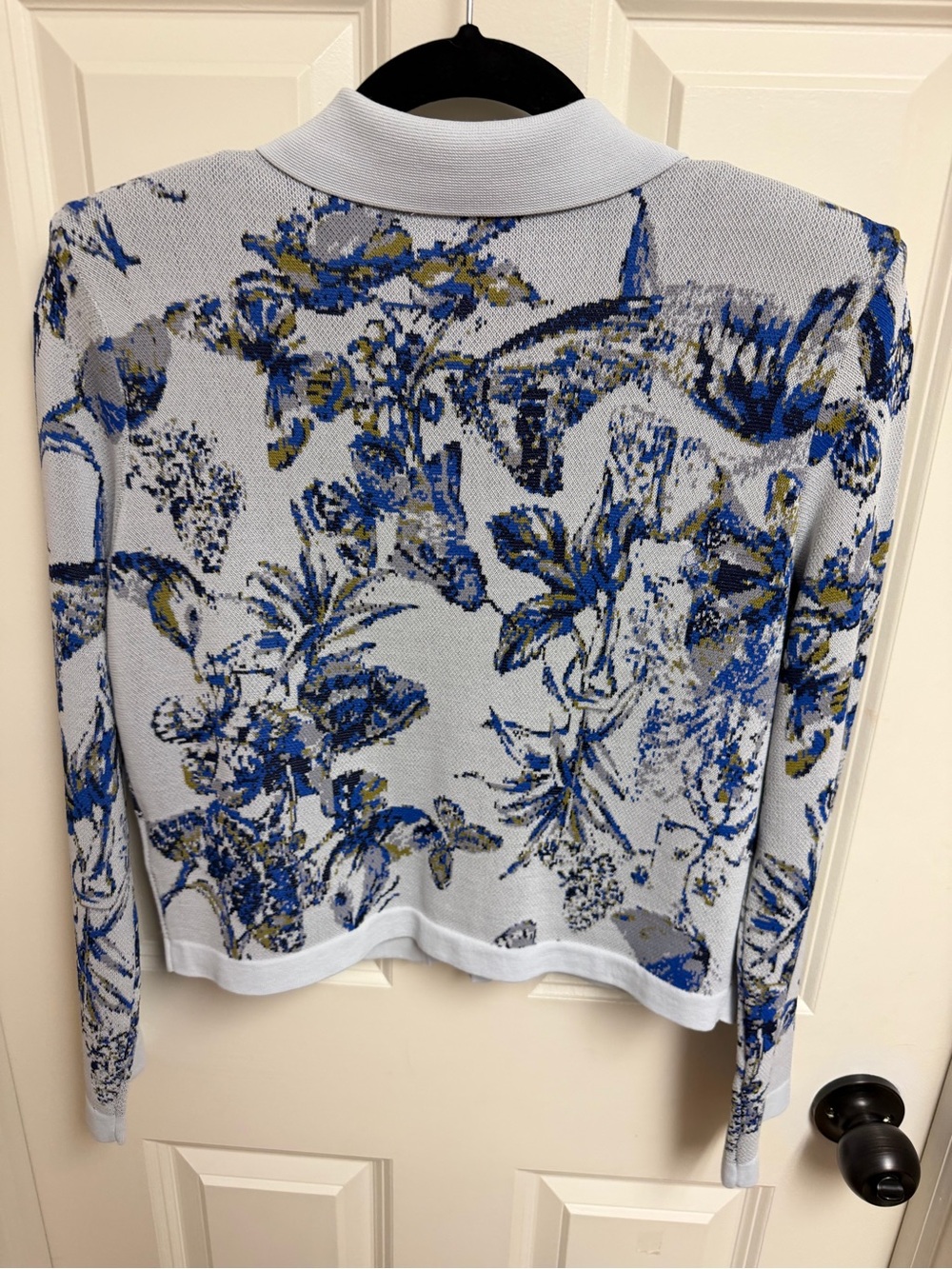L'AGENCE Osiris Jacquard Cardigan Size Small - Picture 11 of 11